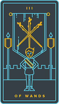 Three of Wands