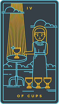 Four of Cups