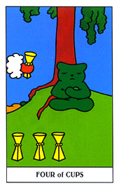 Four of Cups