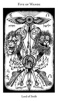 Five of Wands