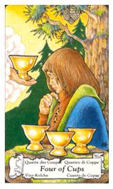 Four of Cups